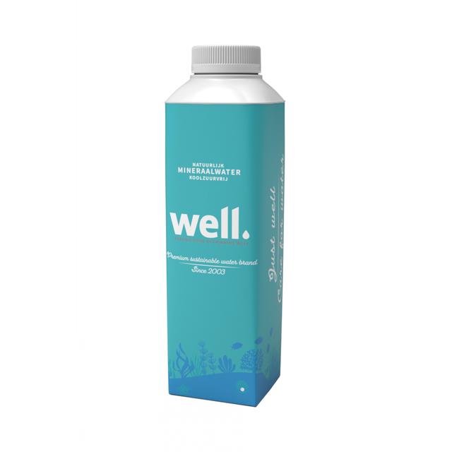 0,5L Well mineraalwater Tetra Top - plant based verpakking