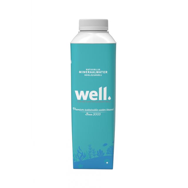 0,5L Well mineraalwater Tetra Top - plant based verpakking